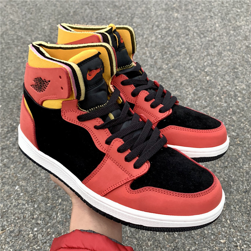 Air J 1 High Zoom Comfort 'Chile Red'